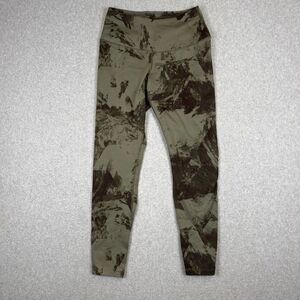 The North Face Women's Large Camo High Waisted Casual Leggings Pants Athletic
